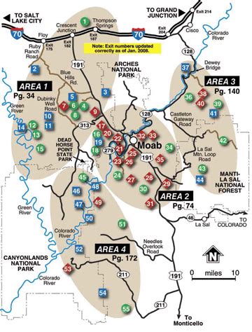 Moab Jeep Trails Map - Sibby Dorothee