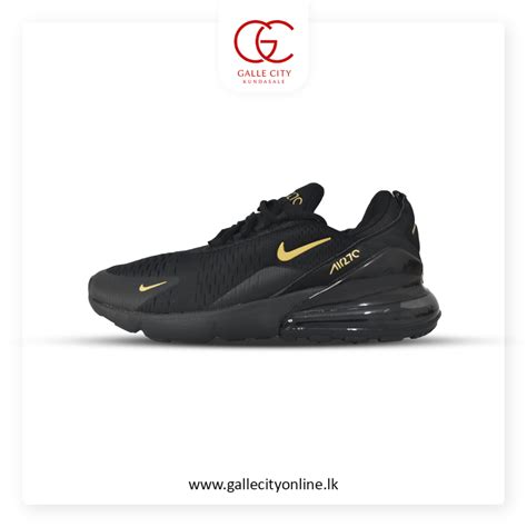 Nike Air Max 270 Black and Gold – Galle City