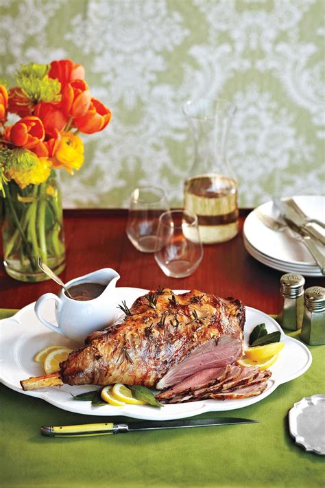 Roast Leg of Lamb With Caramelized Onion Gravy | Canadian Living