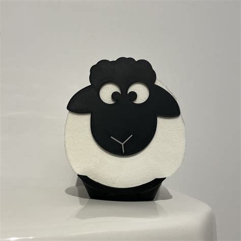 Sheep Toilet Paper Roll by DaHouzKat | Download free STL model ...