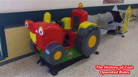 2000s Coin Operated Tractor Kiddie Ride - Tractor Tom - YouTube