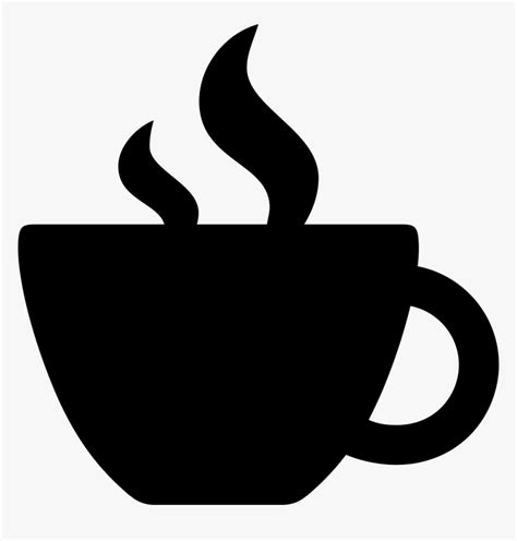 Coffee - Silhouette Coffee Mug Svg, HD Png Download - kindpng