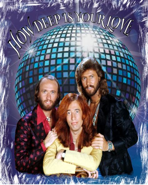 The Bee Gees How Deep is Your Love Sublimation - Etsy