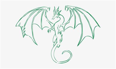 Small - Dragon Drawing Easy PNG Image | Transparent PNG Free Download ...