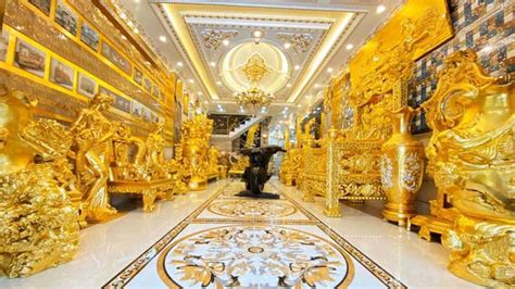 Vietnam’s Famous Gilded House Is an Ode to Gold