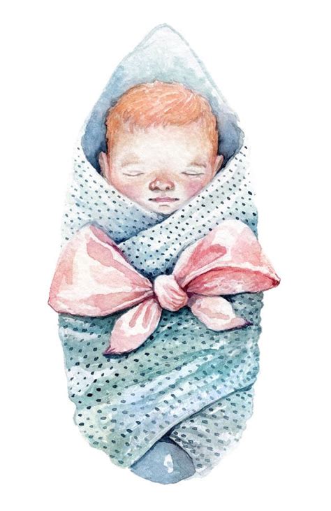 Swaddled Baby Stock Illustrations – 1,126 Swaddled Baby Stock ...