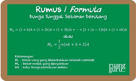 Cara Menghitung Suku Bunga Dalam Matematika Matematika Dasar - Riset