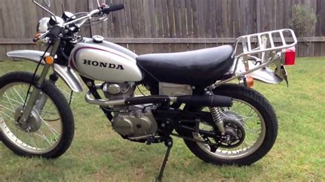 Honda XL250 1972 - YouTube