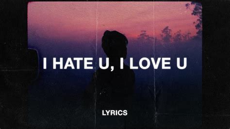 gnash - i hate u, i love u (Lyrics) (ft. olivia o'brien) Chords - Chordify