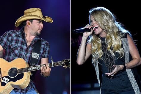 Carrie Underwood Confirms Jason Aldean Collab. w/ One Emoji