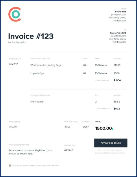 Sample Hoa Dues Invoice Template - Invoice : Resume Template Collections #NLznZEJz2Q