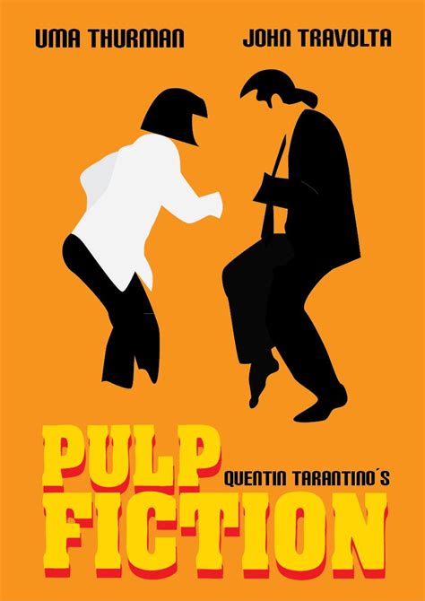 Pulp Fiction Minimal Movie Poster #1 | Cultjer