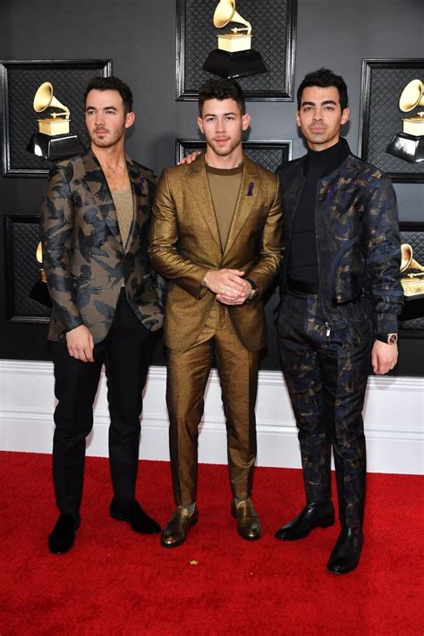 Jonas Brothers at the 2020 Grammys | Best Grammys Red Carpet Looks 2020 | POPSUGAR Fashion Photo 47