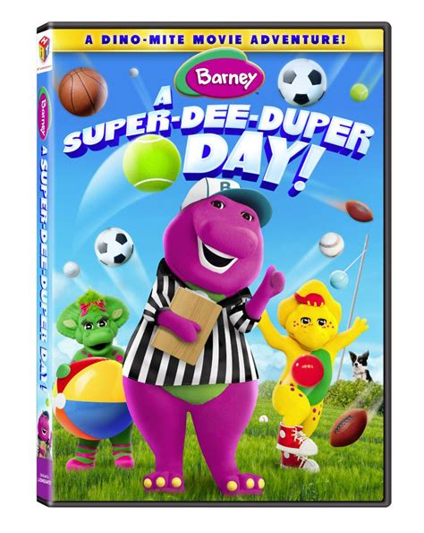 Barney A Super-Dee-Duper Day DVD {Giveaway}