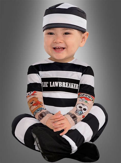 Baby Convict Costume buyable at » Kostümpalast.de