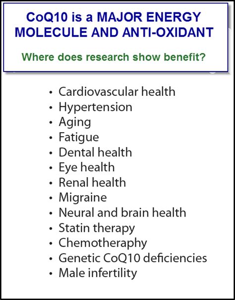 Coenzyme Q10 - Botanicals One