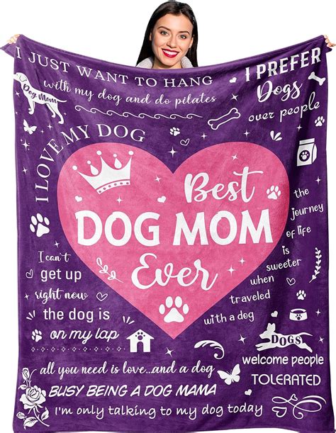 Amazon.com: Ruvinzo Dog Mom Gifts for Women, Dog Lovers Gifts for Women ...