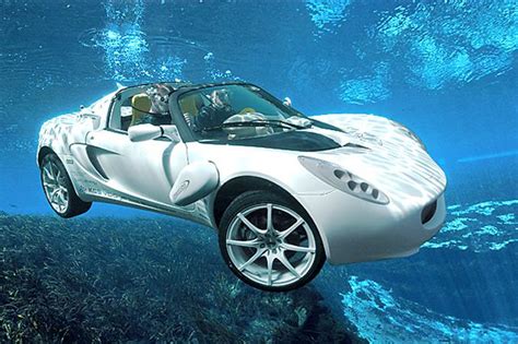 World's First Underwater Car Cruises at 75 MPH on Land and 1.9 MPH ...