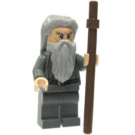 LEGO Minifigure - Lord of the Rings - GANDALF the Gray with Staff ...