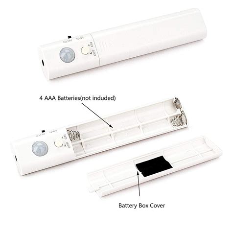 UNTCENT Battery Powered LED Strip Lights Flexible Motion Sensor Closet – Leadleds