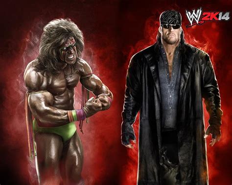 Bad Ass Undertaker And Ultimate Warrior Now Available As WWE 2K14 DLC