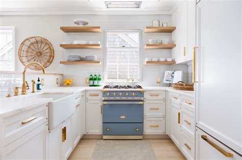 90-Square-Foot Kitchen Packs In Coastal Charm and Convenience