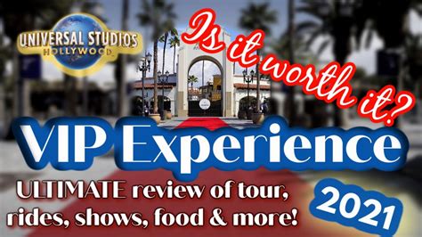 VIP EXPERIENCE @ Universal Studios Hollywood 2021 - tour guide, tips ...