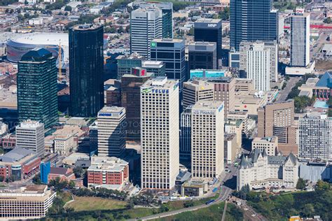 Aerial Photo | Downtown Edmonton