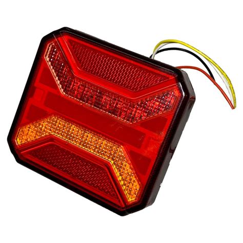 LED Tail Light Combo Square. Brake/Park and Indicator function