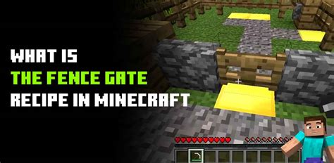 How to Craft a Fence in Minecraft