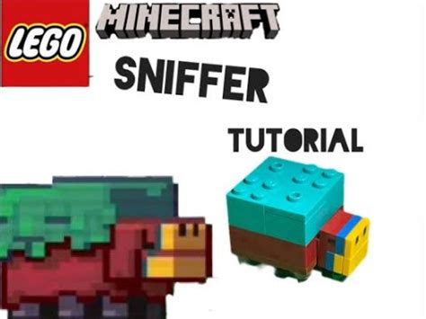 Lego Minecraft sniffer tutorial. Minecraft mob vote 2022 - YouTube