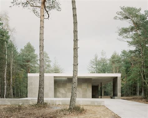 KAAN Architecten Loenen Pavilion un edificio conmemorativo en armonía con la naturaleza ...