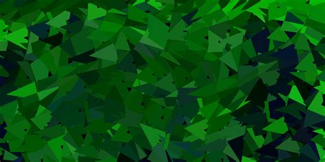 Dark green vector geometric polygonal design. 2784893 Vector Art at Vecteezy