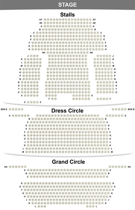 Aldwych Theatre Seating Plan - Beautiful - The Carole King Musical - London Box Office