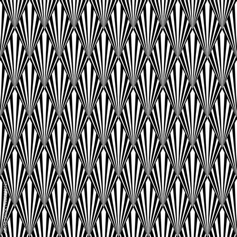 Art Deco Pattern Black And White