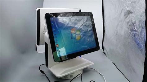 Dual Touch Screen Monitor 15 Inch Pos Terminal Pos System - Buy 15 Inch Pos Touch Monitor,Double ...