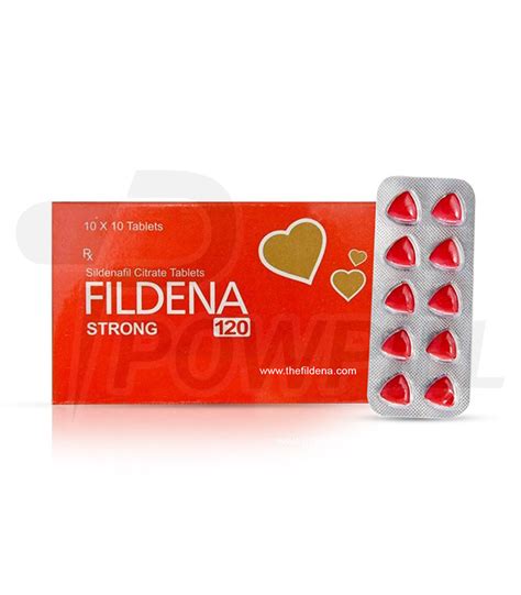 Buy Fildena Strong 120 mg Tablets Online | Sildenafil