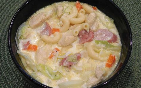 Chicken Macaroni Soup (Chicken Sopas) - The Cooking Pinay