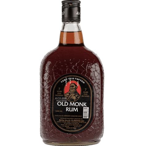 OLD MONK RUM 750ML(42%) - Jays