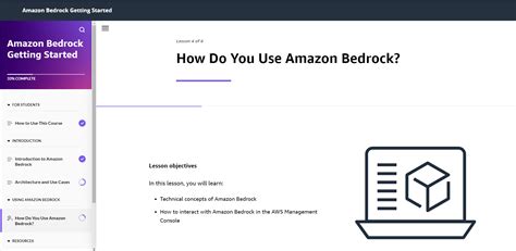 Amazon Bedrock Getting Started - Tutorials Dojo