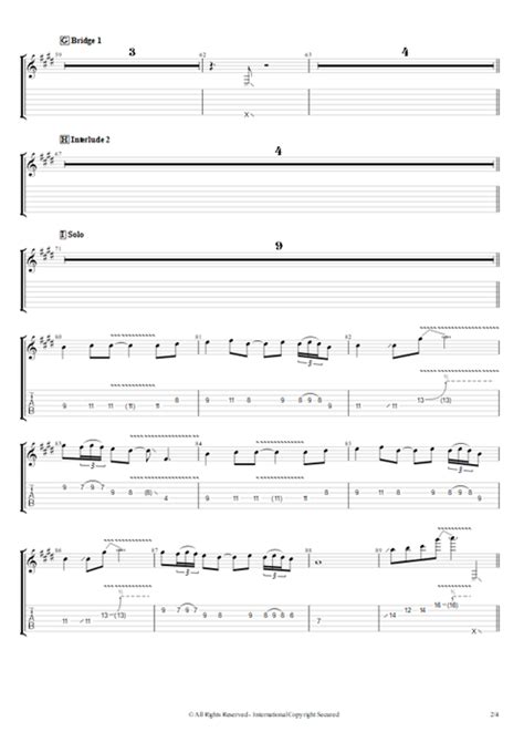 Peace Of Mind Tab by Boston (Guitar Pro) - Full Score | mySongBook