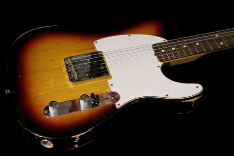 Fender Custom 1959 Esquire Relic Limited Faded 3-Tone Sunburst (SN: R59076) | Gino Guitars