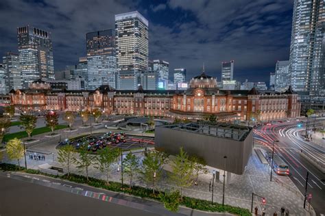 Tokyo station night view by abs757 （ID：9196608） - 写真共有サイト:PHOTOHITO