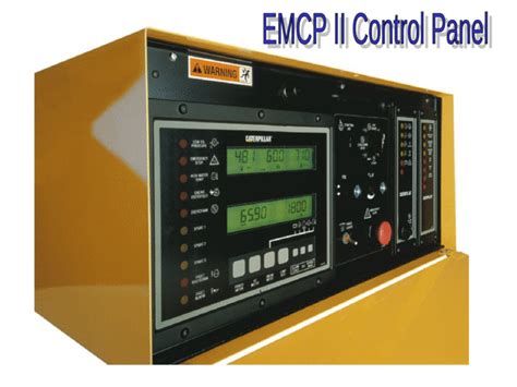 CATERPILLAR EMCP II ELECTRONIC MODULAR CONTROL PANEL - Ace Power Parts ...