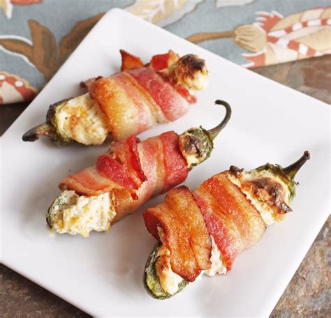 Bacon Wrapped Low Carb Jalapeno Poppers | IBIH