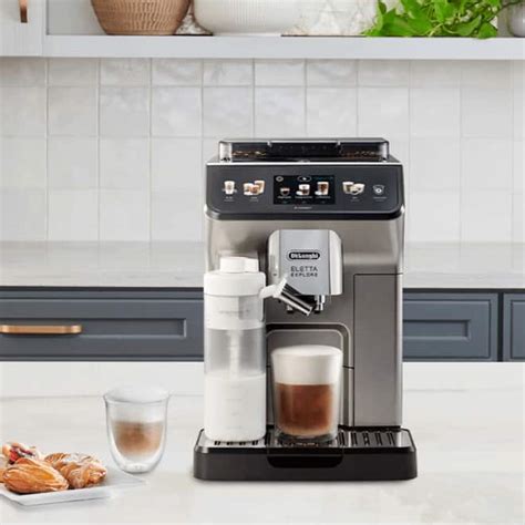 DELONGHI Eletta Explore Bean To Cup Coffee Machine Black ...