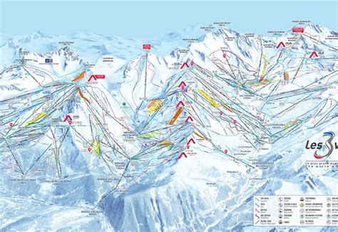 Courchevel 1850 Piste Map | Ski Maps & Resort Info | PistePro