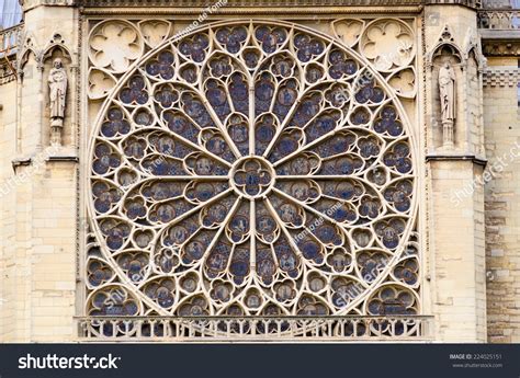 1,741 Notre Dame Cathedral Rose Window Images, Stock Photos & Vectors | Shutterstock