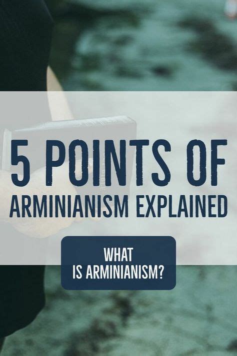 What Is Arminianism Theology? (5 Points Of Arminianism Explained) | Names of jesus, Motivational ...