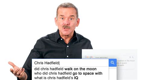 Watch Astronaut Chris Hadfield Answers the Web's Most Searched ...